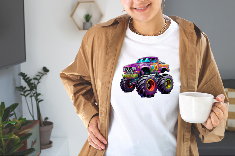 colorful-monster-truck-clipart-bundle