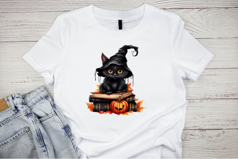 halloween-black-cat-on-books-clipart