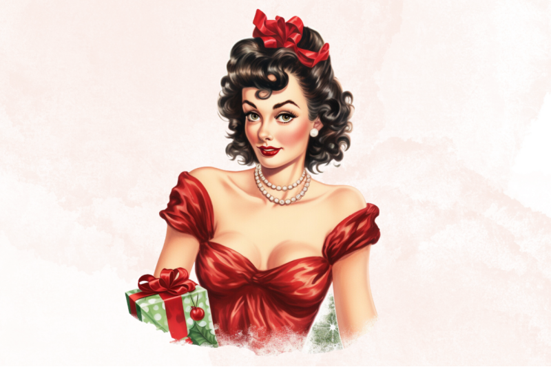 vintage-pin-up-christmas-girl-clipart