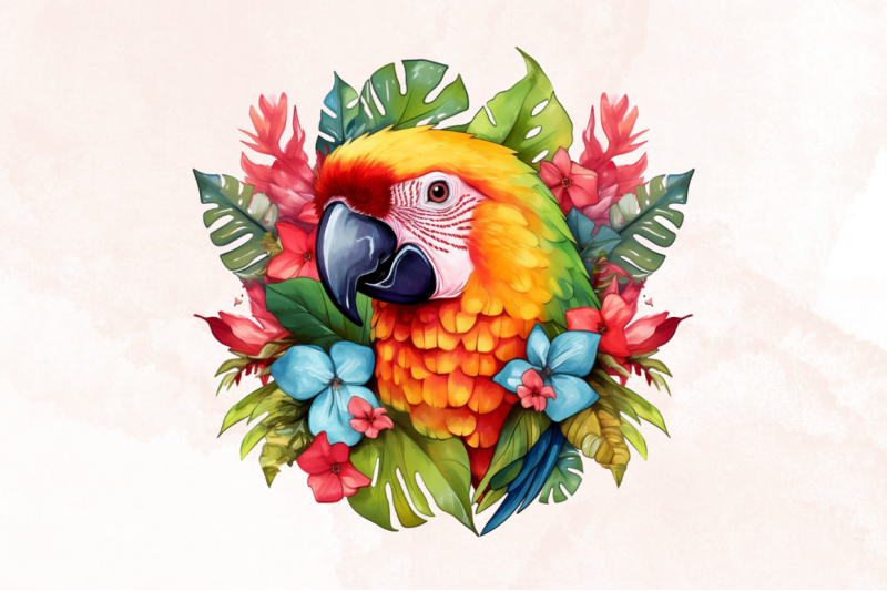 beautiful-parrot-sublimation-clipart