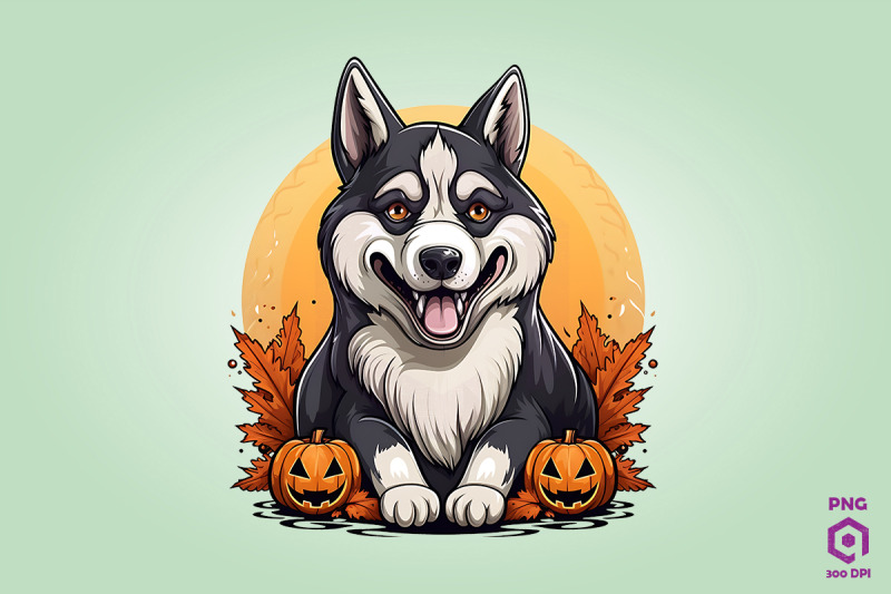 halloween-siberian-husky-dog-2