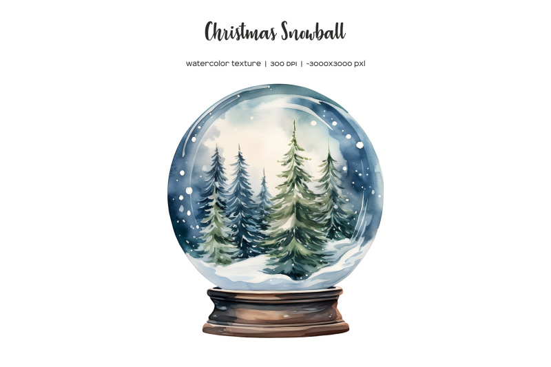 watercolor-snow-globe-clipart-christmas-balls-clipart-xmas-snowballs