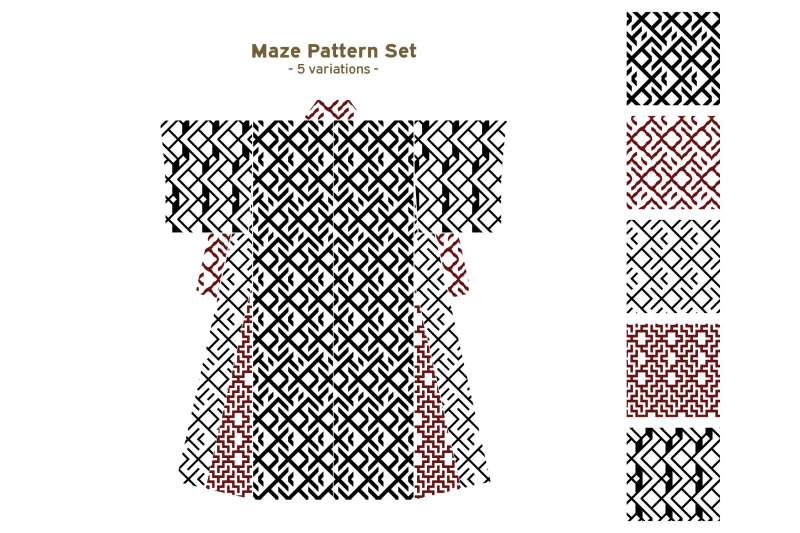 maze-pattern-set-9