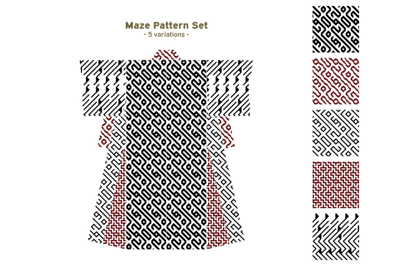 maze-pattern-set-11