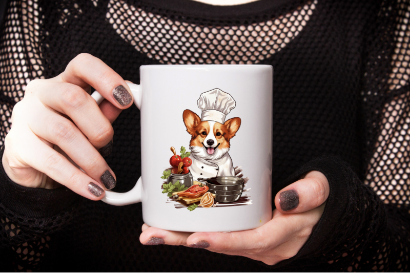 corgi-bundle-sublimation-clipart