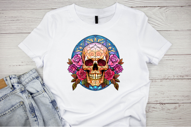 flower-skull-stained-glass-sublimation