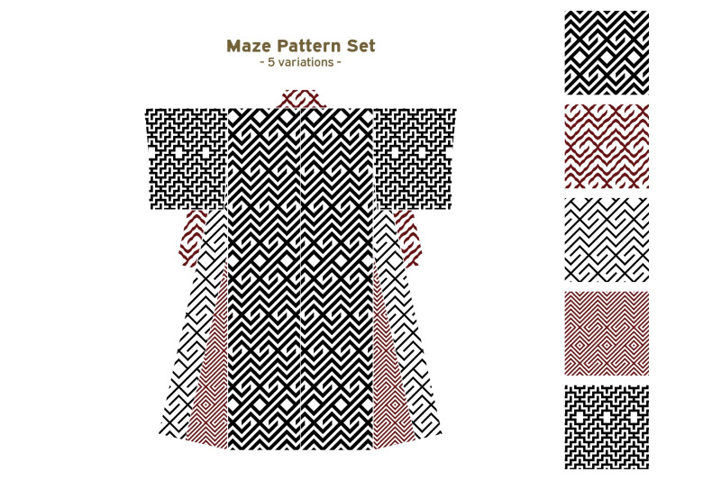 maze-pattern-set-14