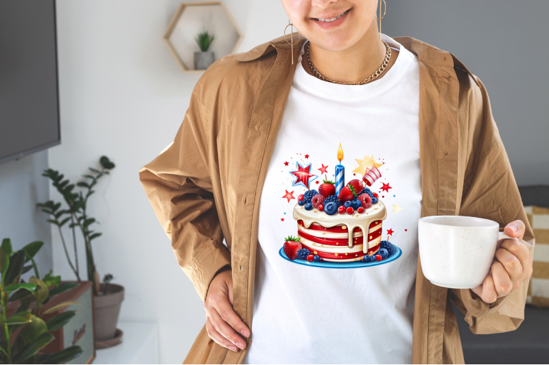 4th-of-july-cake-sublimation-clipart