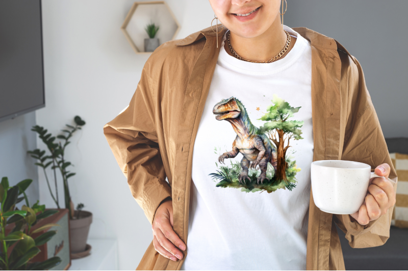 dinosaur-watercolor-sublimation-clipart