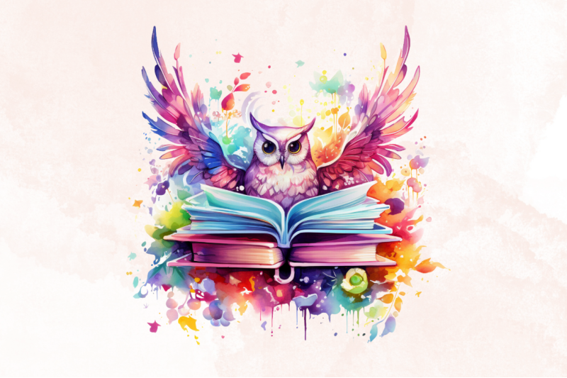 magical-books-watercolor-sublimation