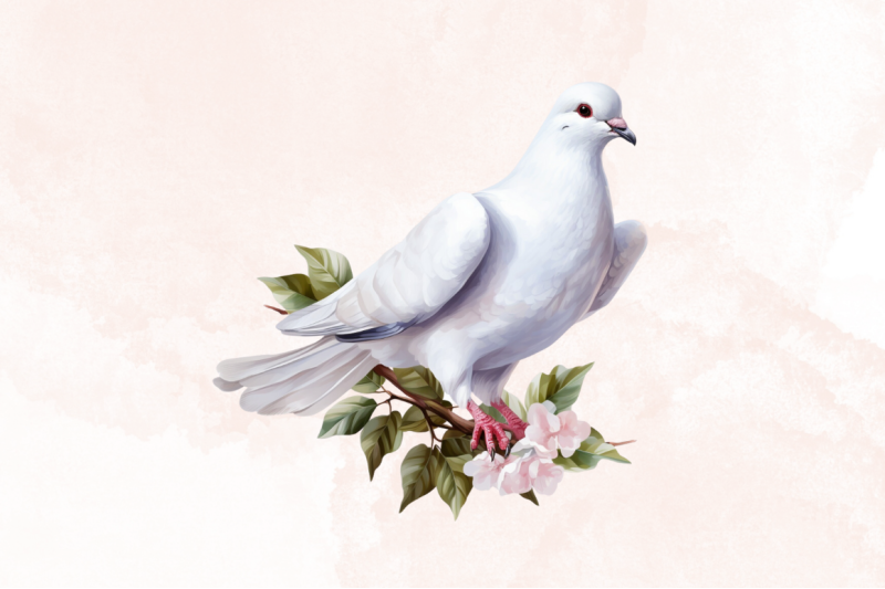 white-pigeons-clipart