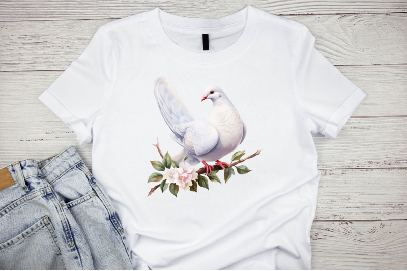 white-pigeons-clipart