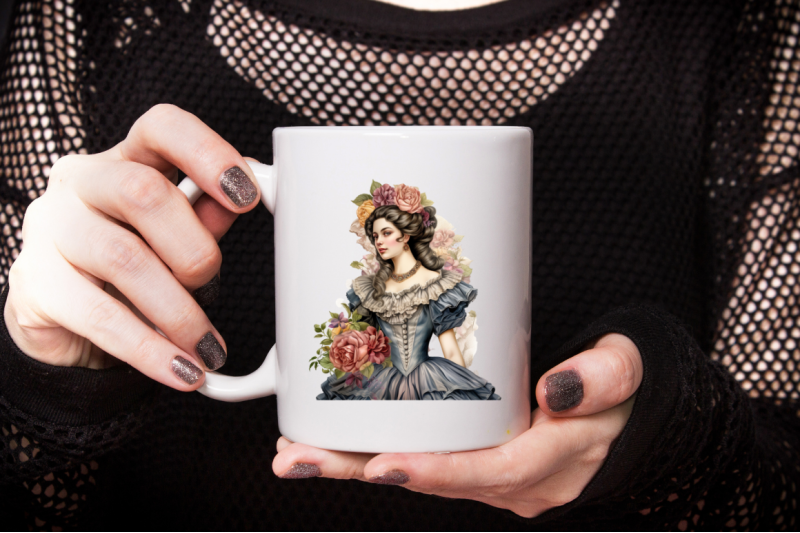 beautiful-victorian-lady-sublimation