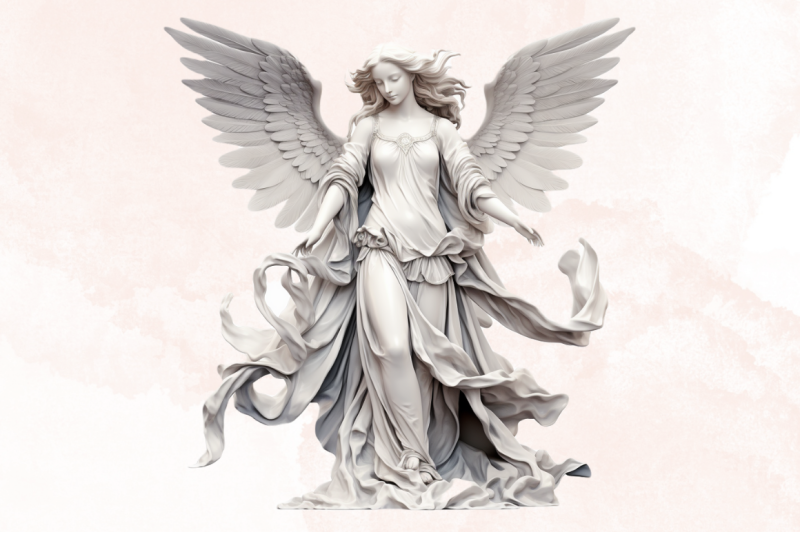 angel-statue-watercolor-sublimation