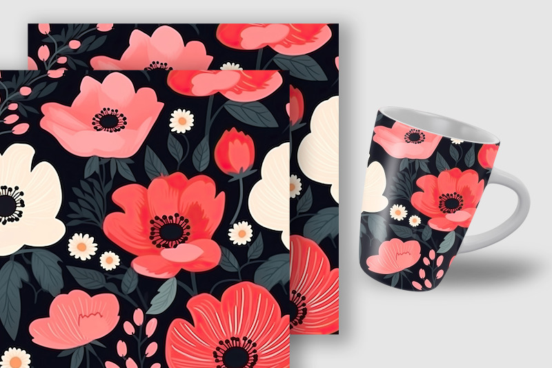 cute-anemone-flowers-seamless-pattern-digital-papers