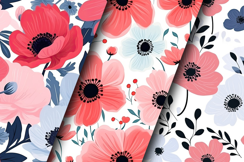 cute-anemone-flowers-seamless-pattern-digital-papers