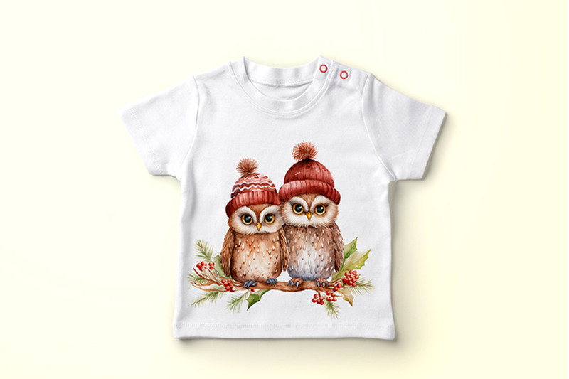 cute-christmas-owls-clipart-christmas-clipart-winter-clipart