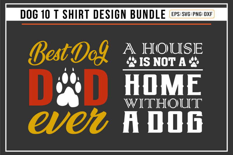 dog-typographic-t-shirt-design-vector