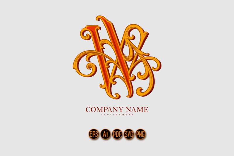 timeless-beauty-elegant-flourish-w-monogram-letter-logo