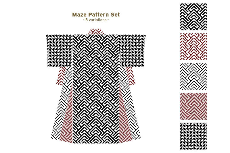 maze-pattern-set-15