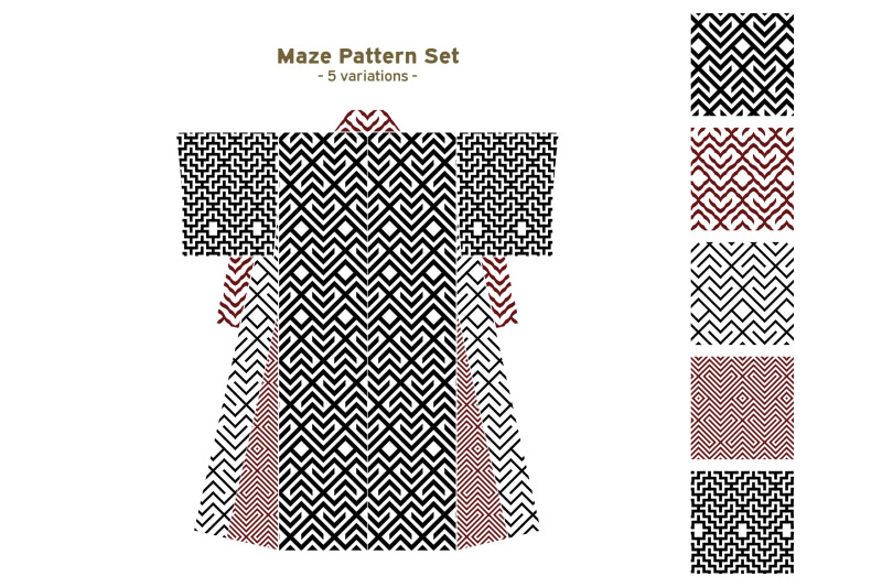 maze-pattern-set-17