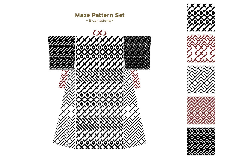 maze-pattern-set-18