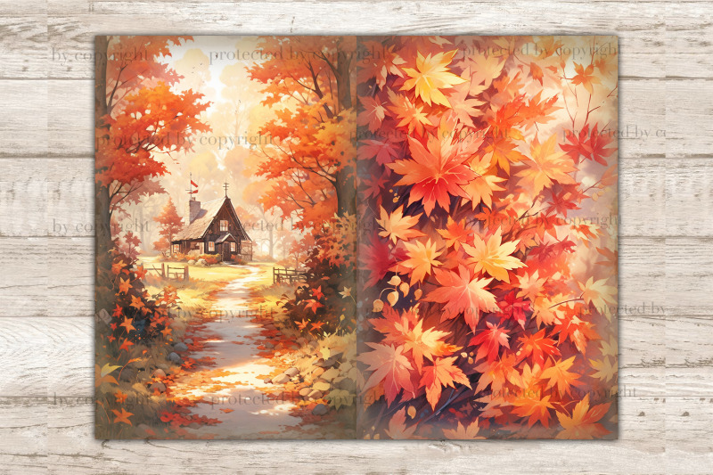 cute-autumn-junk-journal-kawaii-fall-ephemera
