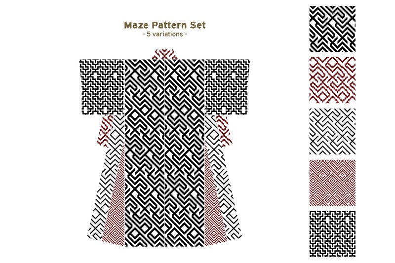 maze-pattern-set-19