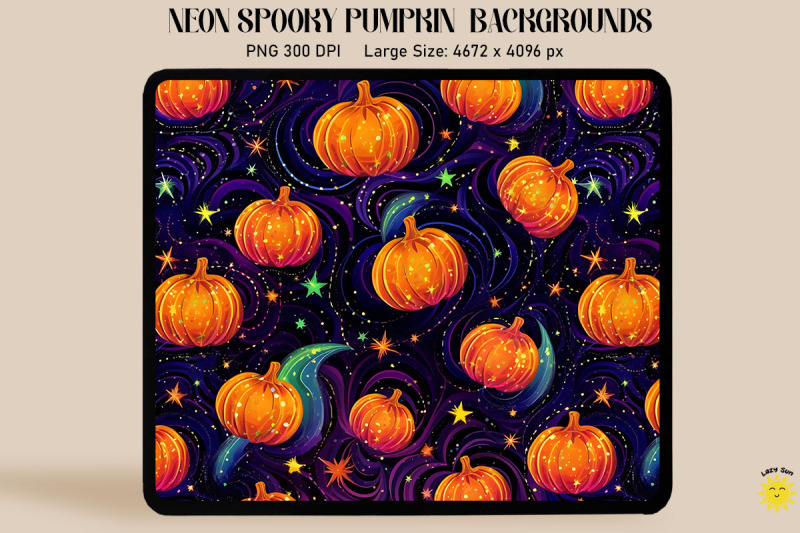 vibrant-colors-spooky-halloween-pumpkins