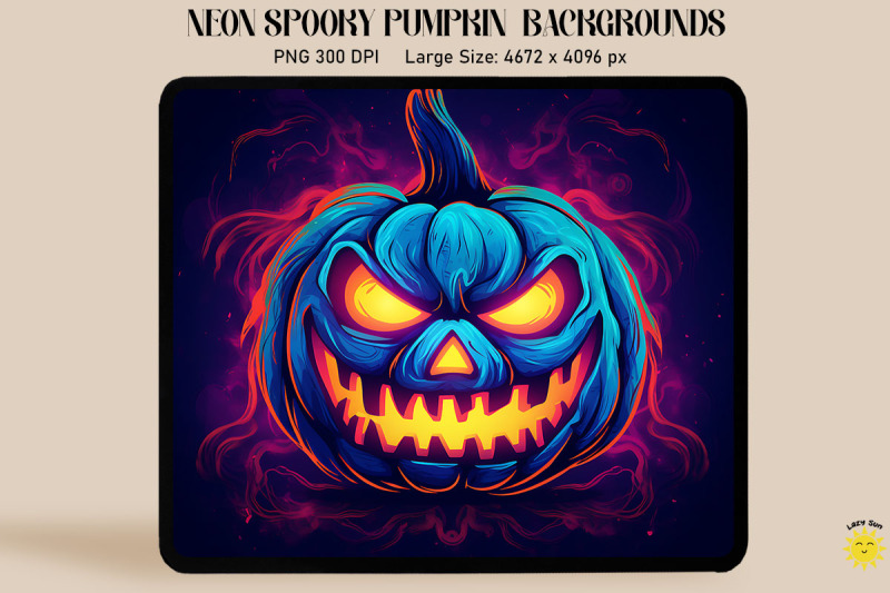 neon-color-jack-o-039-lantern-frowning