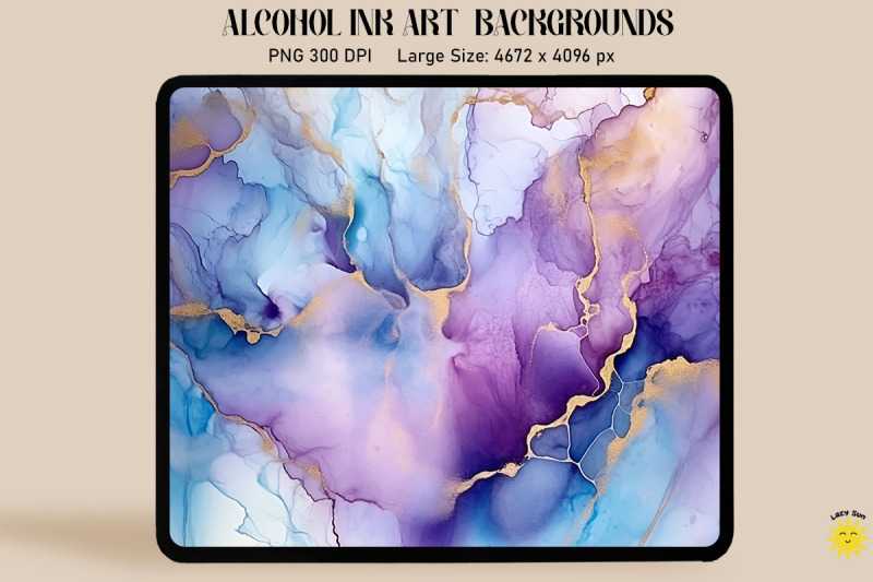 blue-purple-and-gray-alcohol-ink-art