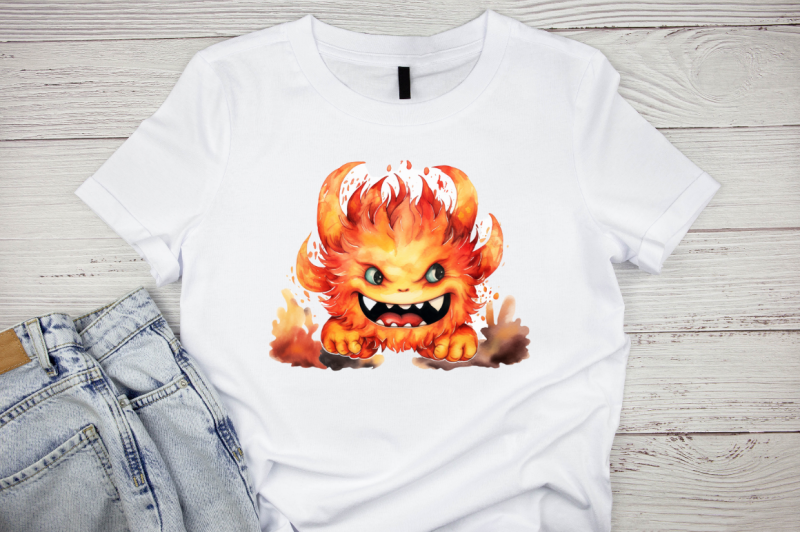 angry-monster-watercolor-sublimation