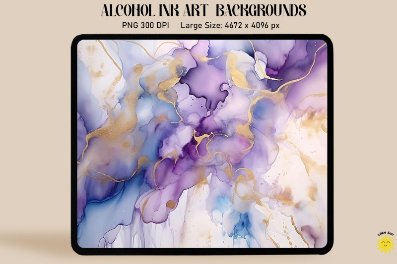 blue-purple-and-gray-alcohol-ink-art