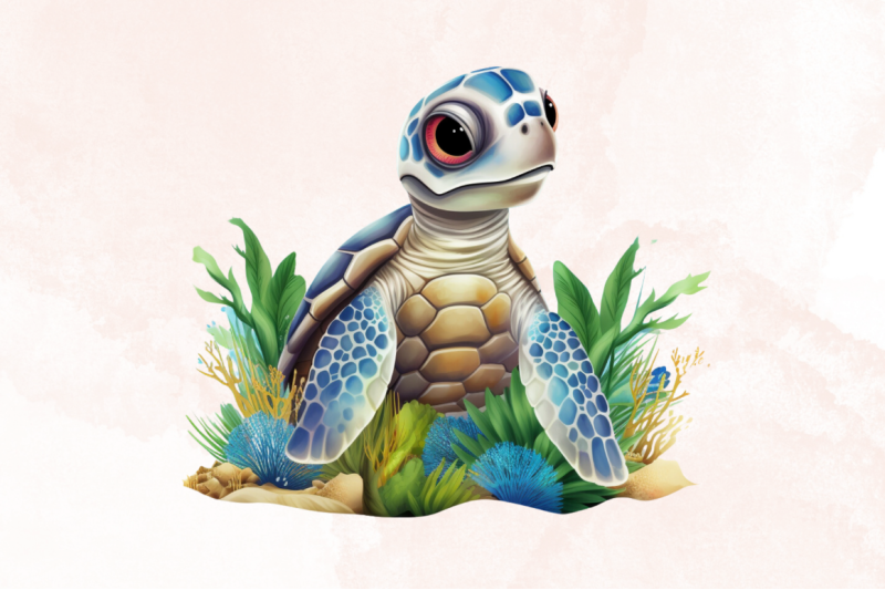 baby-sea-turtle-sublimation-clipart