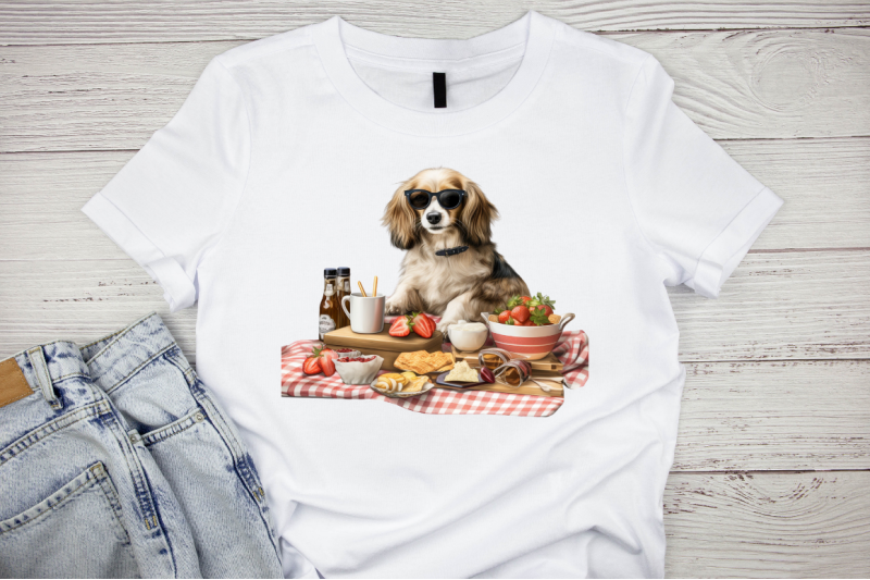 picnic-dog-sublimation-clipart