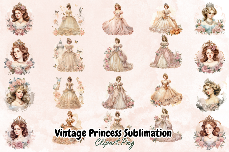 vintage-princess-sublimation