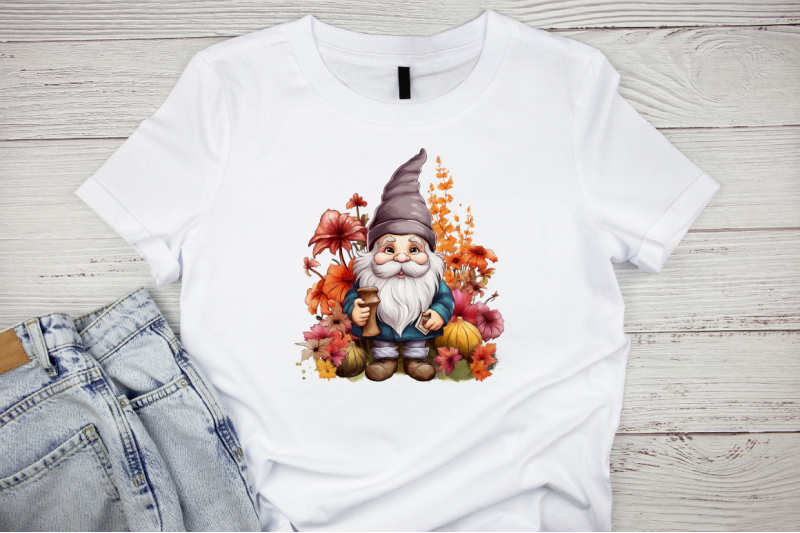 cute-fall-gnome-sublimation-clipart