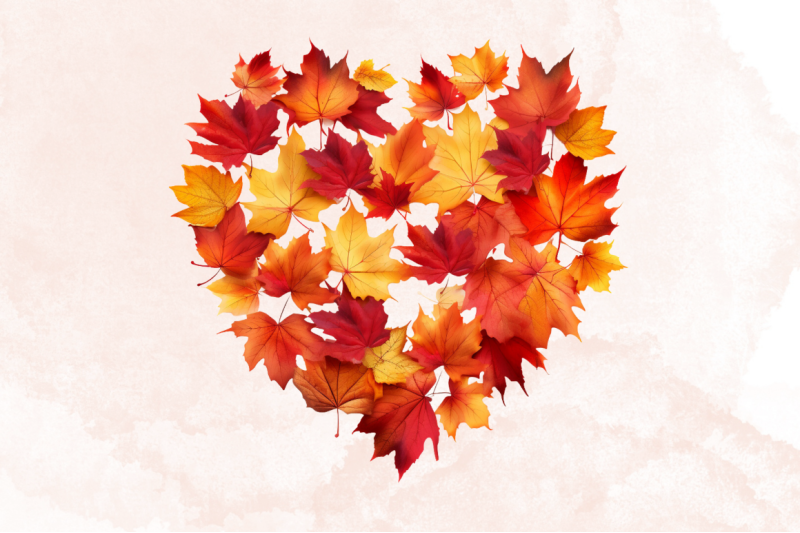 autumn-maple-leaves-heart-clipart-bundle