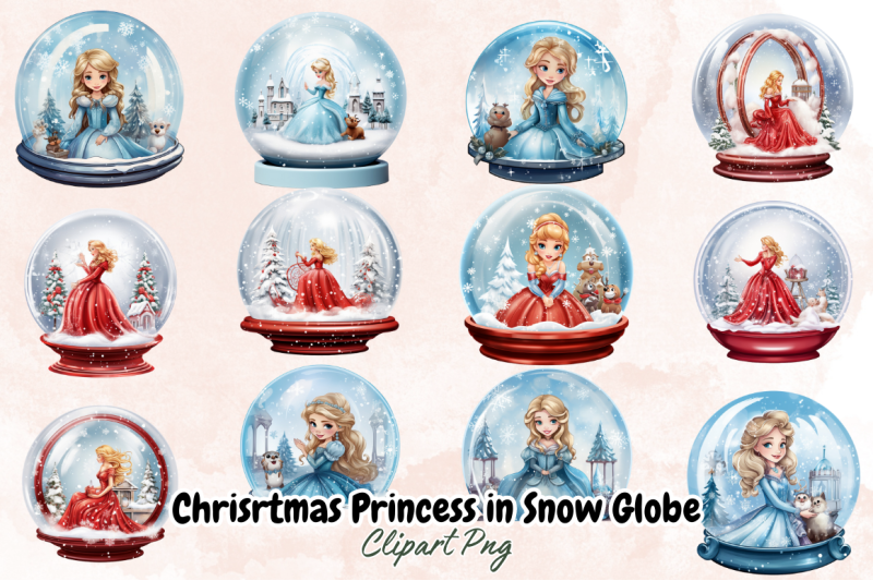 christmas-princess-in-snow-globe-bundle