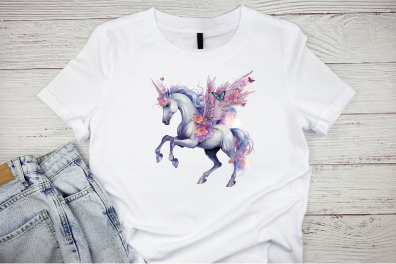 fairy-horse-sublimation-clipart-bundle