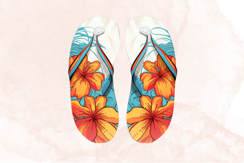 flip-flops-watercolor-clipart-bundle