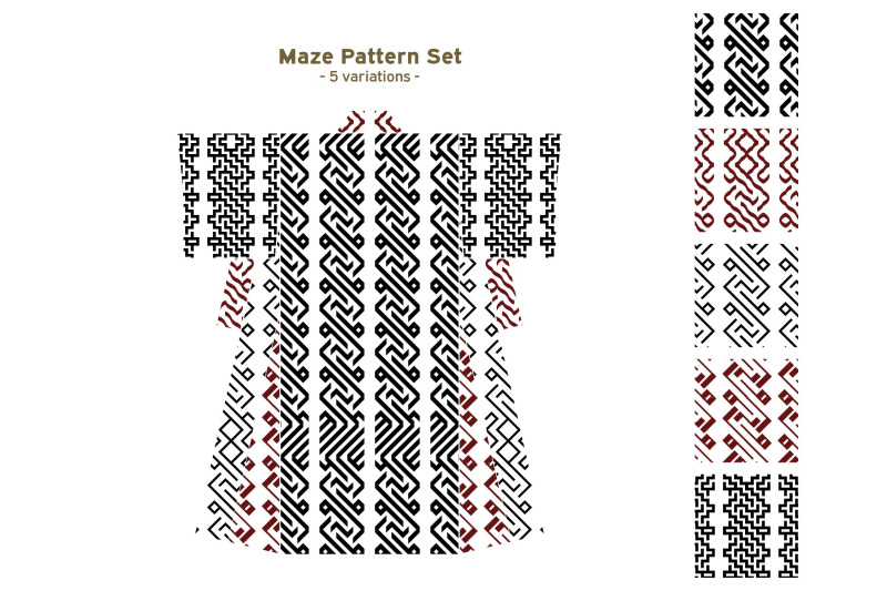 maze-pattern-set-21