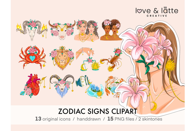 zodiac-clipart-horoscope-astrology-clipart-zodiac-signs