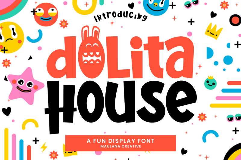 dolita-house-fun-display-font