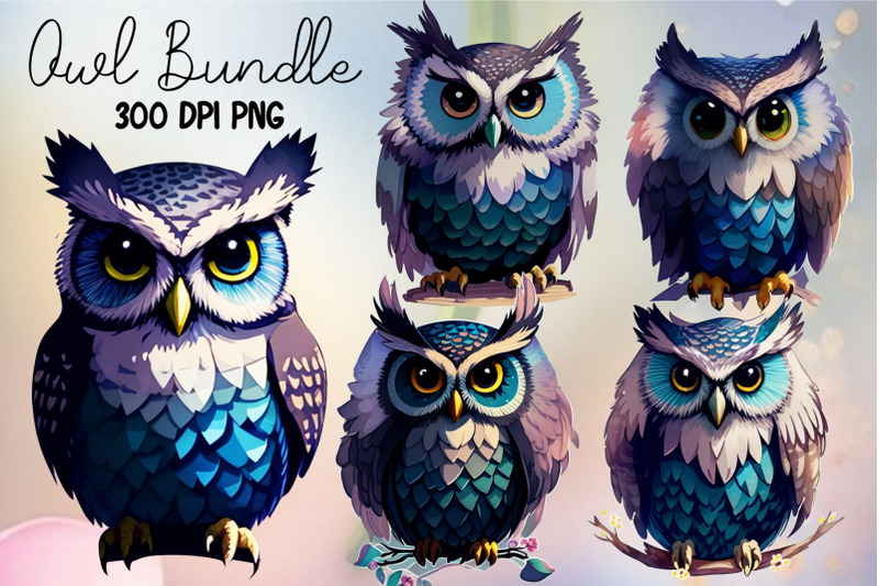 owl-png-clipart-sublimation-bundle-5-owl-png-clipart