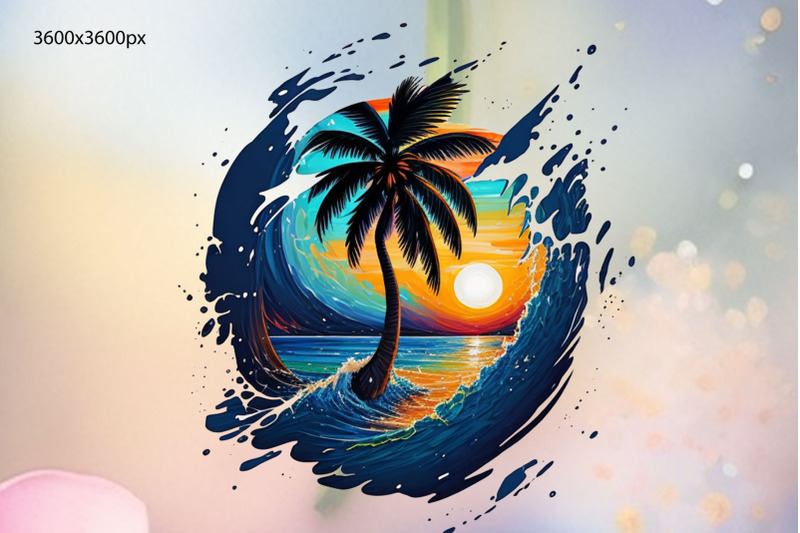 sunset-png-clipart-summer-beach-sunset-png-sublimation