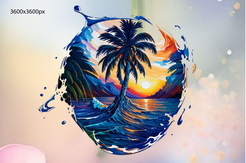 sunset-png-clipart-summer-beach-sunset-png-sublimation