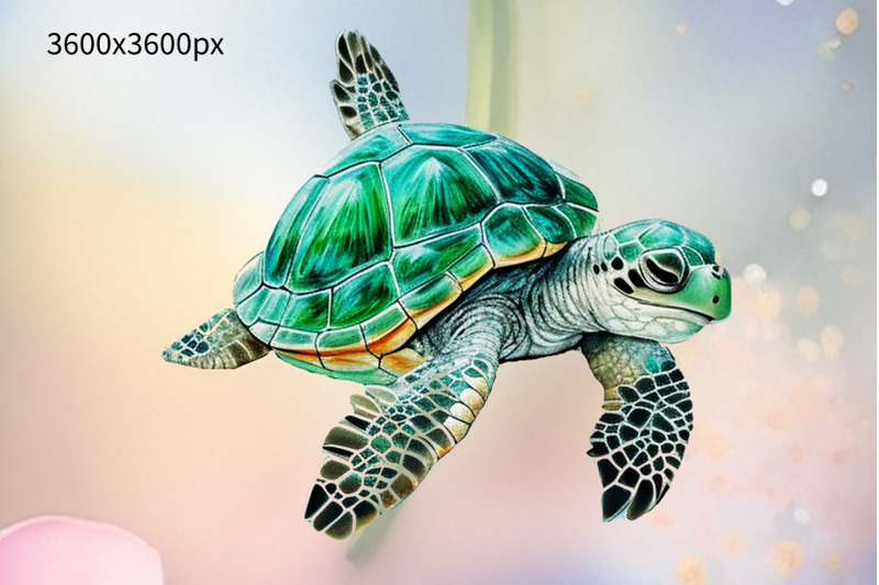 watercolor-turtle-png-clipart-turtle-png-clipart-sublimation-bundle