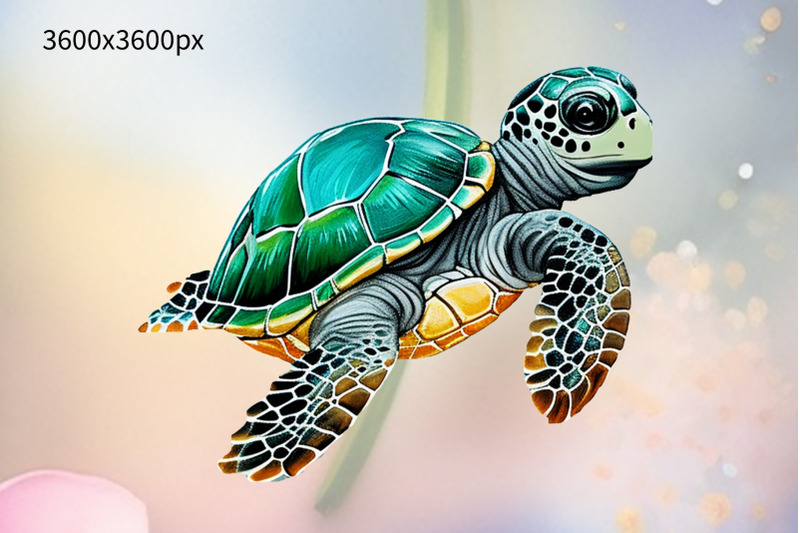 watercolor-turtle-png-clipart-turtle-png-clipart-sublimation-bundle