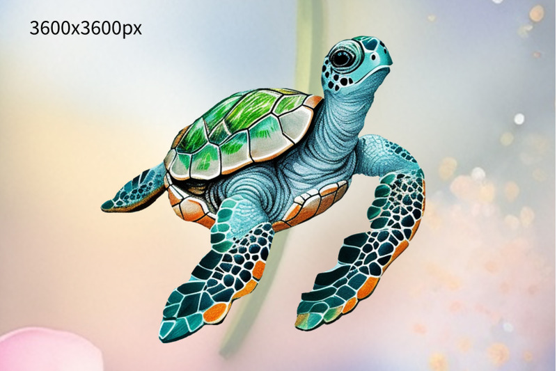 watercolor-turtle-png-clipart-turtle-png-clipart-sublimation-bundle